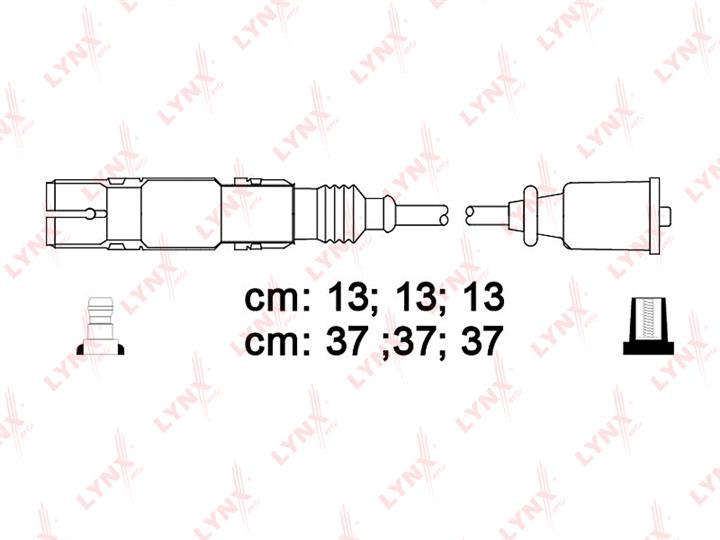 LYNXauto SPC5332 Ignition cable kit SPC5332