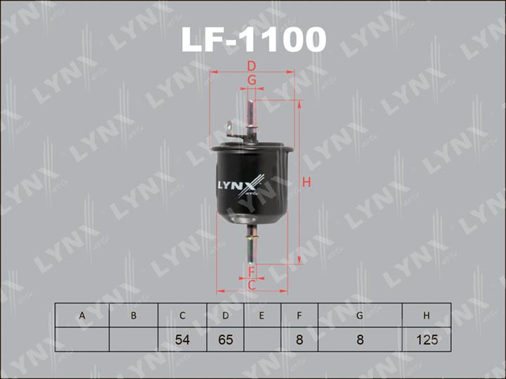 LYNXauto LF-1100 Fuel filter LF1100