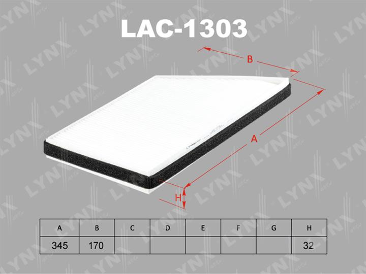 LYNXauto LAC-1303 Filter, interior air LAC1303