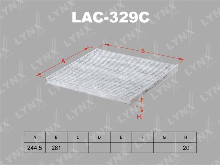 LYNXauto LAC-329C Filter, interior air LAC329C