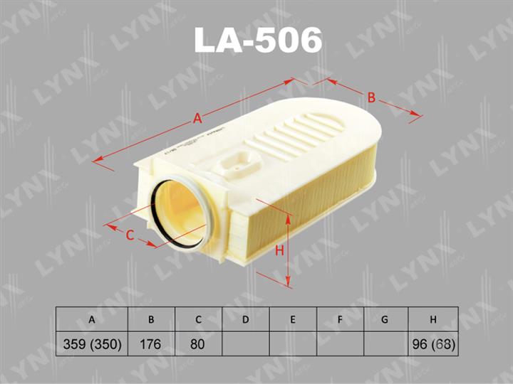LYNXauto LA-506 Filter LA506