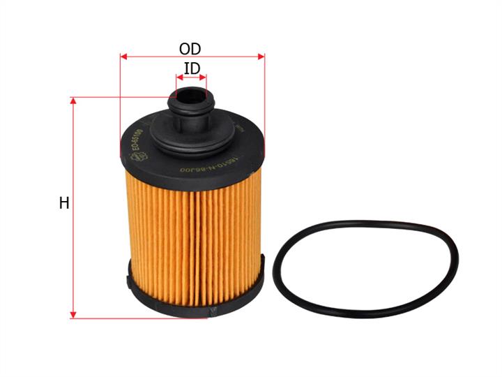 Sakura EO-65100 Oil Filter EO65100