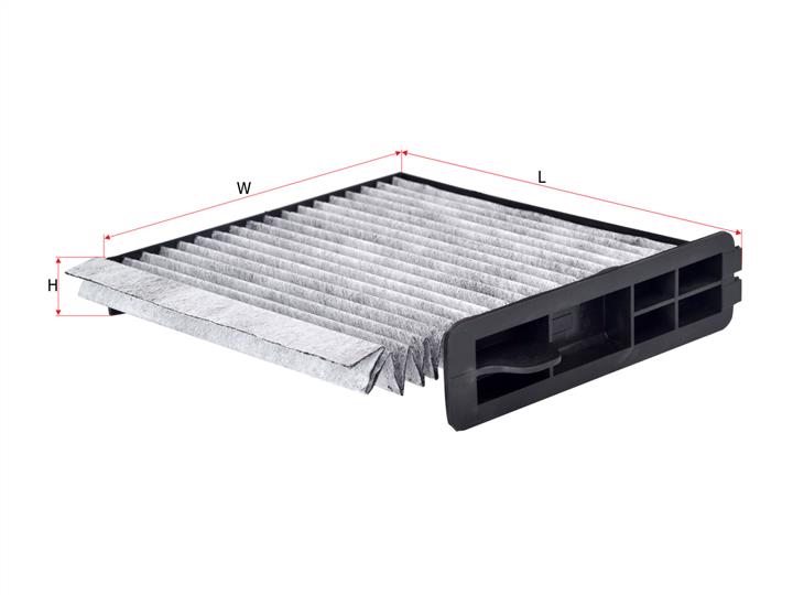 Sakura CAC-18310 Activated Carbon Cabin Filter CAC18310