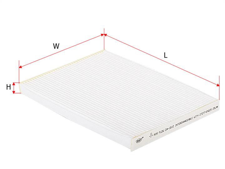 Sakura CA-1810 Filter, interior air CA1810