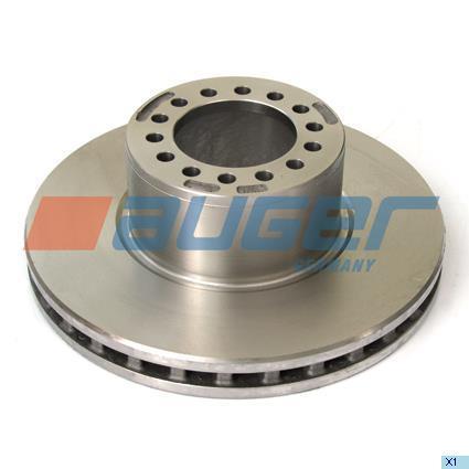 Auger 31025 Front brake disc ventilated 31025