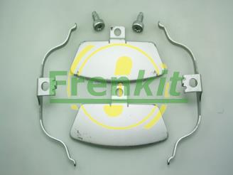 Rear brake pad fitting kit Audi A8: 901880 Frenkit Brake pad fitting kit