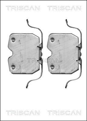Triscan 8105 111621 Mounting kit brake pads 8105111621