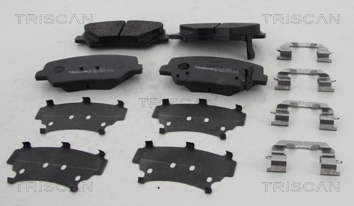 Triscan 8110 18030 Brake Pad Set, disc brake 811018030