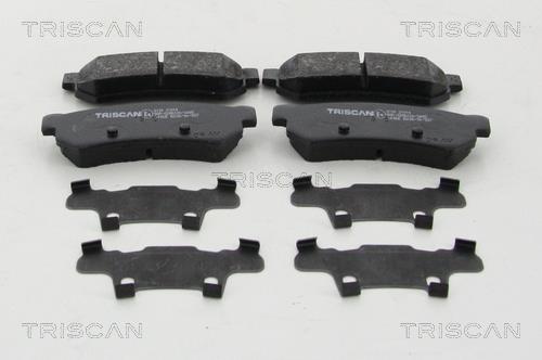 Triscan 8110 21014 Brake Pad Set, disc brake 811021014