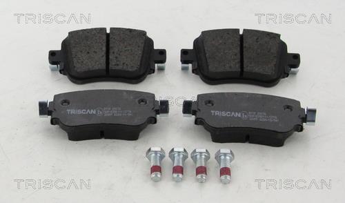 Triscan 8110 29176 Brake Pad Set, disc brake 811029176