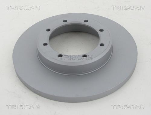 Triscan 8120 24170C Rear brake disc, non-ventilated 812024170C