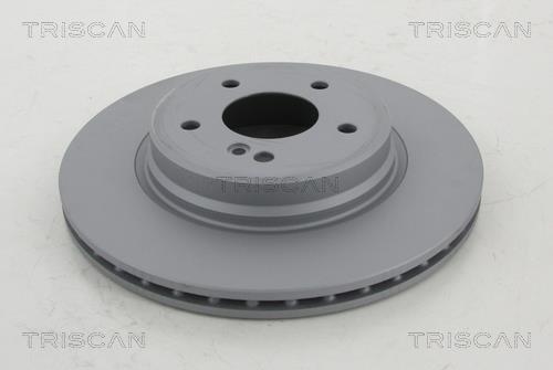 Triscan 8120 231012C Rear ventilated brake disc 8120231012C