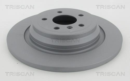 Triscan 8120 231024C Rear brake disc, non-ventilated 8120231024C
