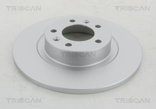 Triscan 8120 28135C Rear brake disc, non-ventilated 812028135C