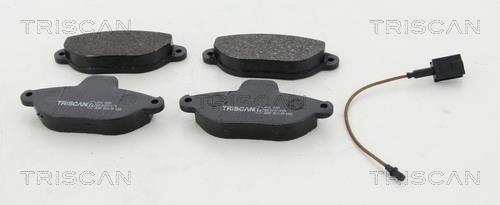 Triscan 8110 15051 Brake Pad Set, disc brake 811015051
