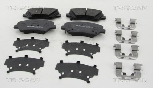 Triscan 8110 43047 Brake Pad Set, disc brake 811043047