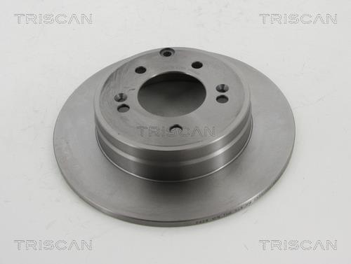 Triscan 8120 43155 Rear brake disc, non-ventilated 812043155