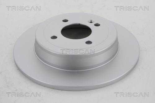 Triscan 8120 43169C Rear brake disc, non-ventilated 812043169C