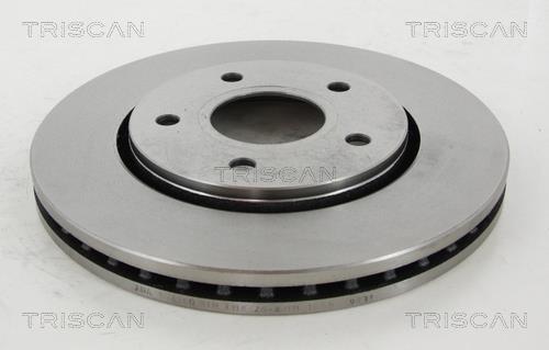 Triscan 8120 101036 Ventilated disc brake, 1 pcs. 8120101036
