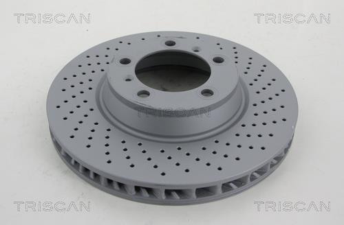 Triscan 8120 101076C Ventilated disc brake, 1 pcs. 8120101076C