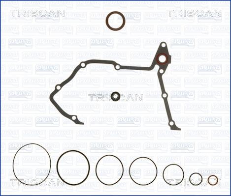 Triscan 595-7206 Gasket Set, crank case 5957206