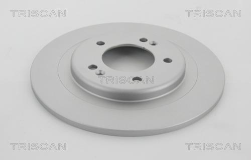 Triscan 8120 43172C Rear brake disc, non-ventilated 812043172C