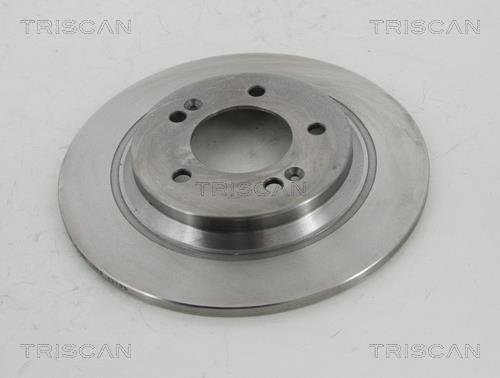 Triscan 8120 43176 Rear brake disc, non-ventilated 812043176