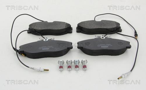 Triscan 8110 10600 Brake Pad Set, disc brake 811010600