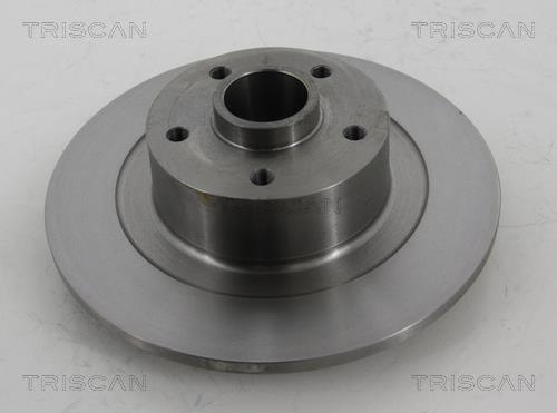 Triscan 8120 25170 Rear brake disc, non-ventilated 812025170
