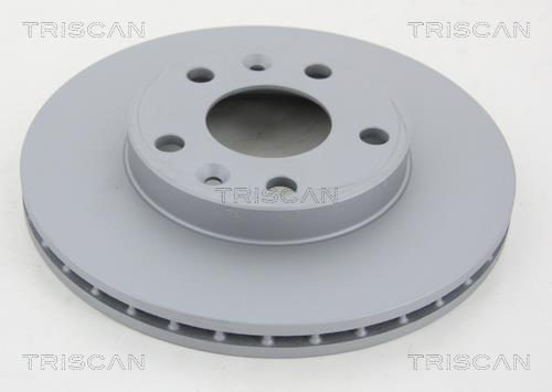 Triscan 8120 25180C Front brake disc ventilated 812025180C