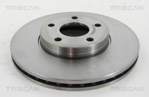 Triscan 8120 27150 Front brake disc ventilated 812027150