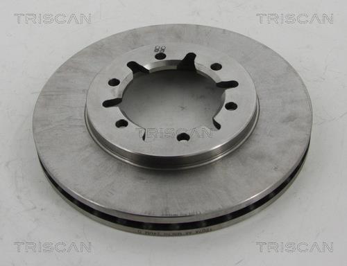 Triscan 8120 14168 Front brake disc ventilated 812014168