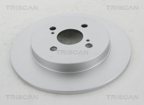 Triscan 8120 131016C Rear brake disc, non-ventilated 8120131016C