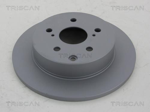 Triscan 8120 131008C Rear brake disc, non-ventilated 8120131008C