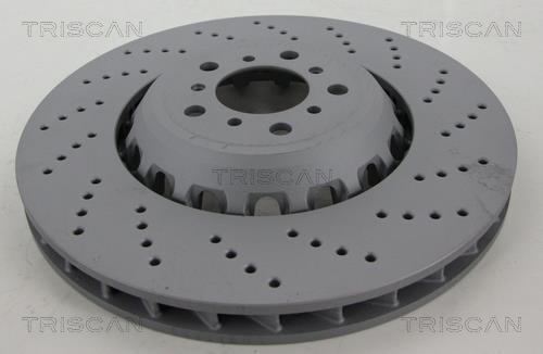 Triscan 8120 111053C Ventilated disc brake, 1 pcs. 8120111053C