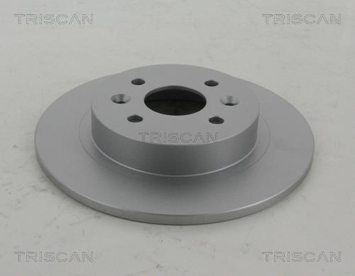 Triscan 8120 18122C Rear brake disc, non-ventilated 812018122C