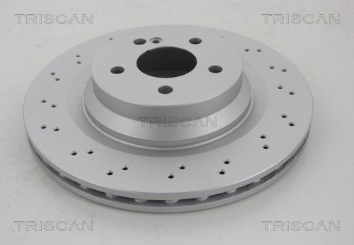 Triscan 8120 231015C Rear ventilated brake disc 8120231015C