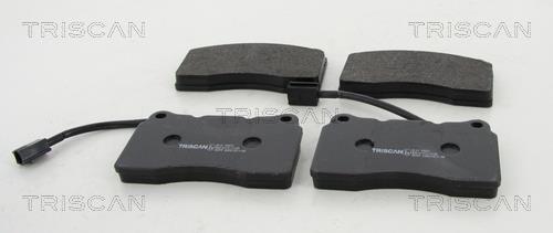 Triscan 8110 15072 Brake Pad Set, disc brake 811015072