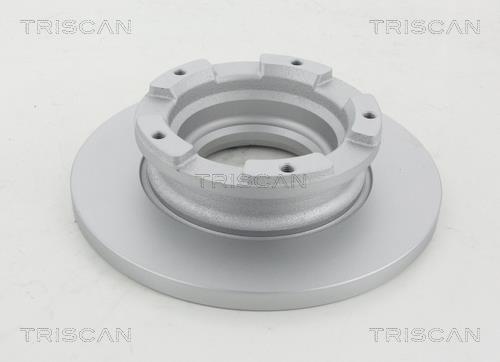 Triscan 8120 16149C Rear brake disc, non-ventilated 812016149C