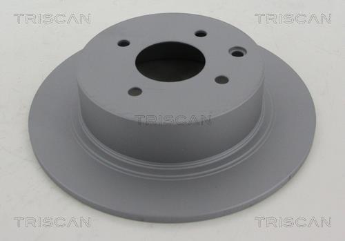 Triscan 8120 14178C Rear brake disc, non-ventilated 812014178C