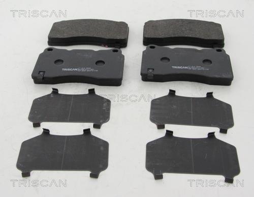 Triscan 8110 24048 Brake Pad Set, disc brake 811024048
