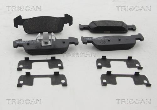 Triscan 8110 25045 Brake Pad Set, disc brake 811025045