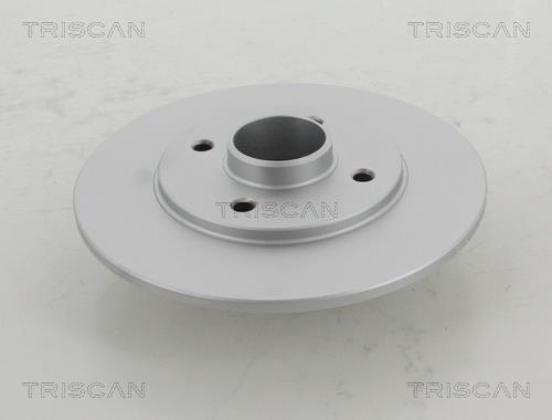Triscan 8120 25149C Rear brake disc, non-ventilated 812025149C