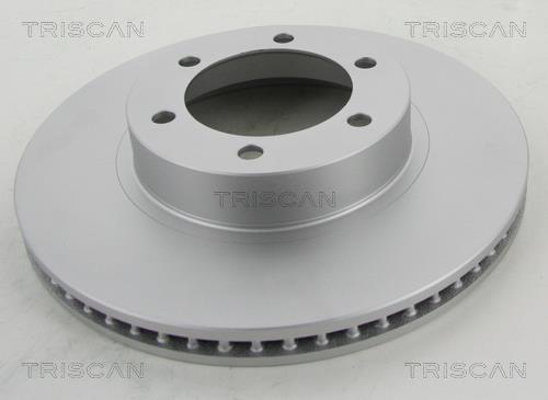 Triscan 8120 13195C Front brake disc ventilated 812013195C