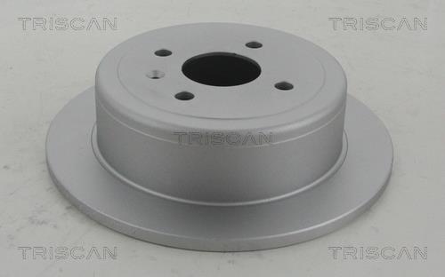 Triscan 8120 21107C Rear brake disc, non-ventilated 812021107C