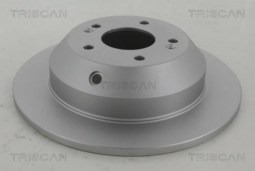 Triscan 8120 18128C Rear brake disc, non-ventilated 812018128C
