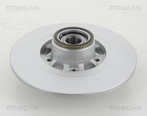 Triscan 8120 25159C Rear brake disc, non-ventilated 812025159C