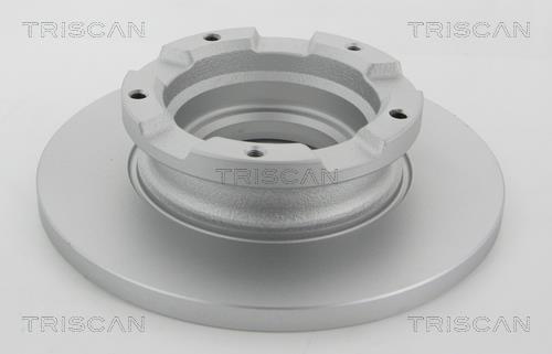Triscan 8120 16170C Rear brake disc, non-ventilated 812016170C
