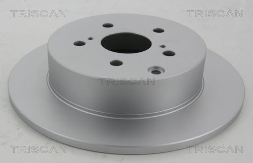 Triscan 8120 131042C Rear brake disc, non-ventilated 8120131042C