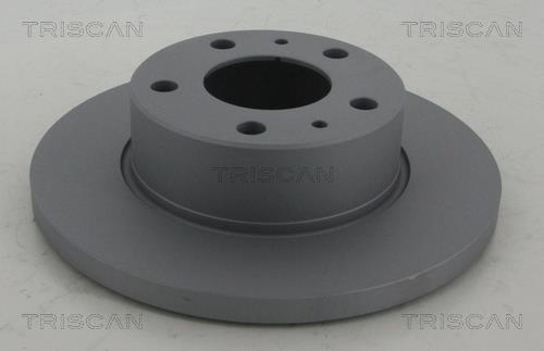 Triscan 8120 15132C Rear brake disc, non-ventilated 812015132C